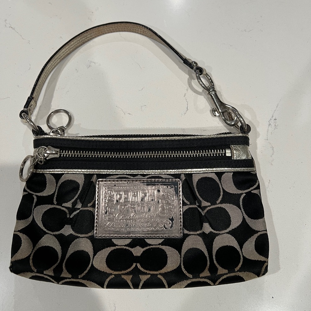Coach Poppy Wristlet Purse